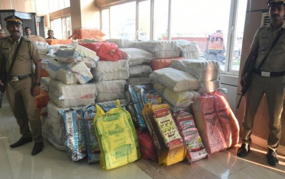 Authorities seize 2,500 kg narcotics bound for the Maldives