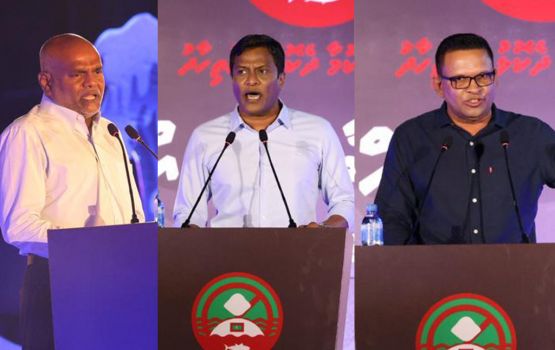Kandu jalsa: Raees Yameen jalugai baahvaa ehen candidate innah dhin 'malaafateh'!