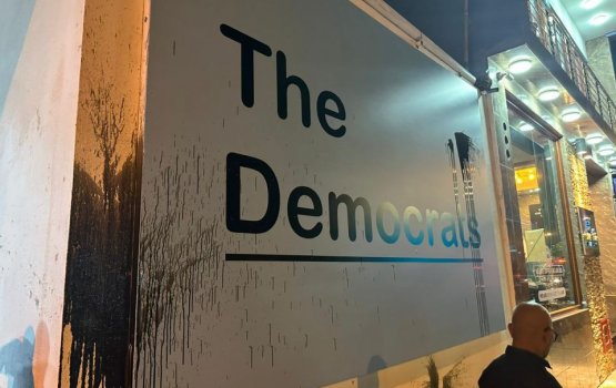 Police investigation underway after Democrats centre vandalised 