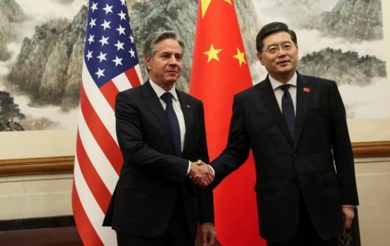 Blinken in China: Greeted at Diaoyutai State Guest House