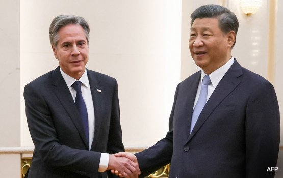 President Xi meets with US Secretary of State Blinken