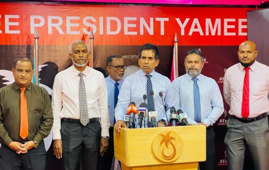 Party thakun ehbbas vaa candidate akah Yameen haamjessumah PPM govaalaifi 