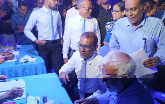 Nasheed 'The Democrats' ah soe kuravvaifi