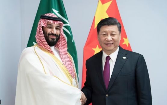 China in Saudi gai nuclear power plant eh hadhaidhenee