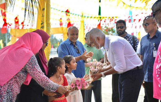 Muizzu promises to develop an airport on Mathiveri 