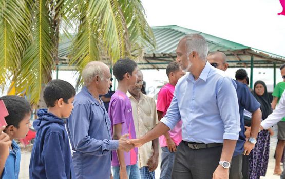 Raajeyge igthisoadhu othee andhavalhakah vehtifai, kolhah jahan. 24 gadi iru masakaiykuran jehey: Muizzu 