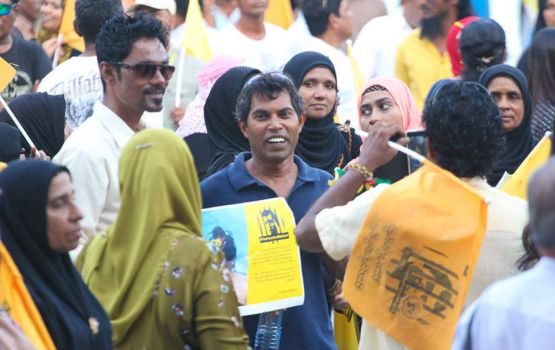 RAEES 2023: Raees Nasheedh ge beybe Nashidh vote lehvvee Muizzu ah kan haama kuravvaifi 