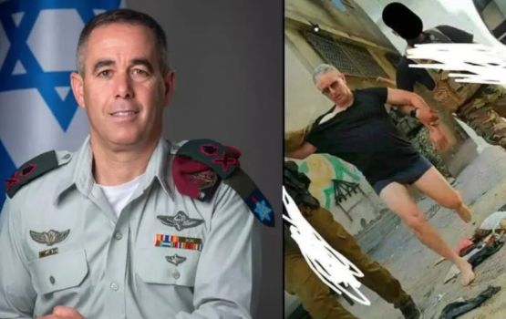 Israel ge commander Aloni raheenukoh, askaree marukazeh hifaifi