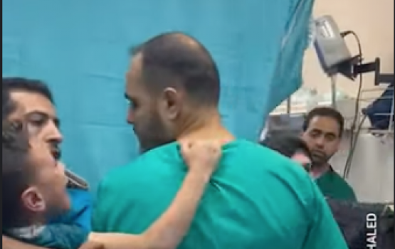 Palestine: Doctor akah dharifulhu fenunee Hospital ah genai shaheedhun ge therein!