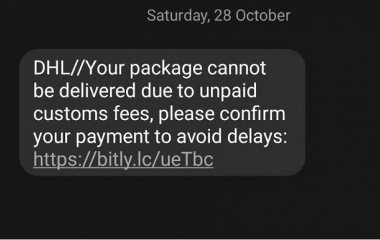 Spam messages going around under PPM's name