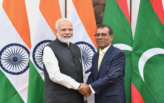 India aai dhekolhah official in dhekki vaahaka akee sarukaaruge siyaasathu noonkan haamakoh dheyn jeyhe: Raees Nasheed