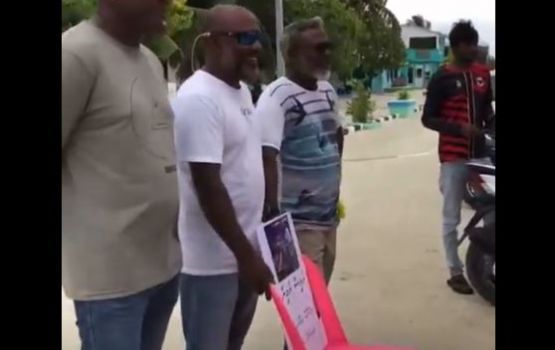 Ga. Atoll ah vadaigathumun minister Shaheem ah dhekkee Yameen ge nan jehi 'husgondi' !