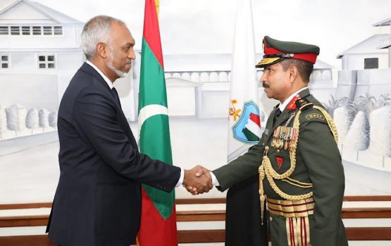 Major General Abduh Raheem Lieutenant General rank ah promote kurahvaifi 