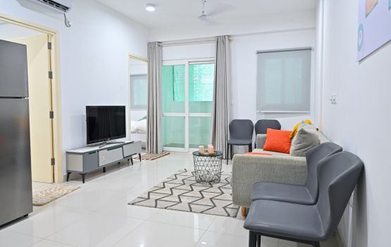'Amaan dhodhi' flat thakuge dhe kotareege apartment thah aanmunnah dhahkaalanee