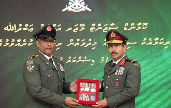 31 aharuge hidhumathah fahu Sergeant Major Ahmed Abdulla retire kurahvaifi 