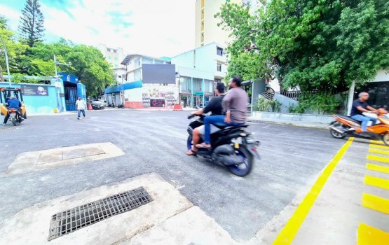 Vital junction on Ameenee Magu opened for vehicles
