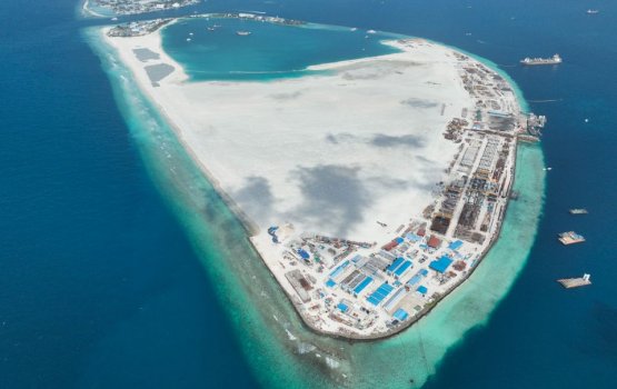 Govt completes the dredging of Gulheefalhu