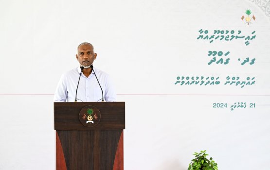 President unveils plans to connect Gadhdhoo to Maavarulu Airport 
