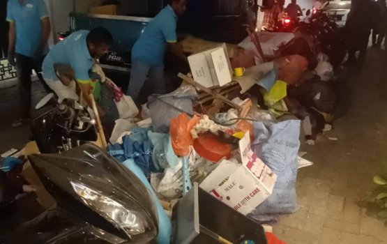 Male' Mega cleanup: 42.5 tons collected yesterday