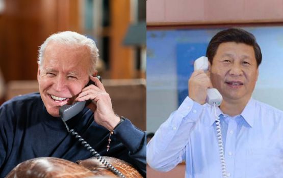Biden aai Xi ge phone call eh, vaki kamaku noon, dhen gulhaalee!