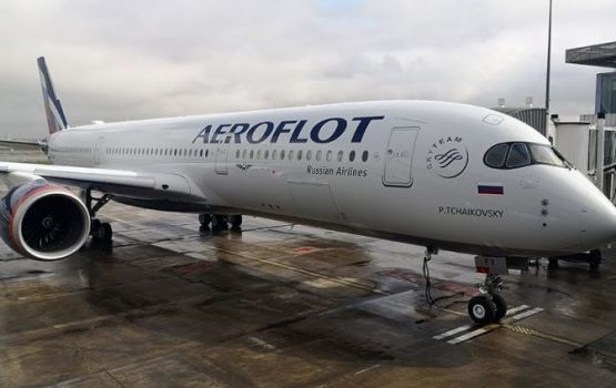 Aeroflot in Raajje aa dhemedhu kuraa dhathuruthah ithuru kuranee