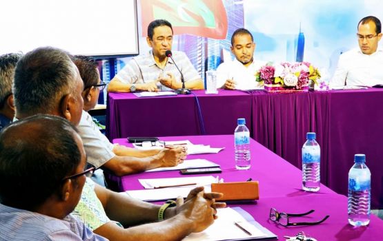 Yameen riyaasathu belehettevi, PNF ge furathama Senat bahdhaluvun baavaifi