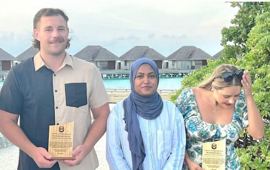 Honeymooning couple saves local resort staff from drowning