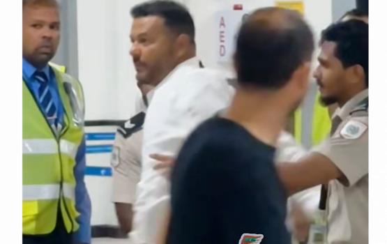 Police arrested foreigner who punched airport staff