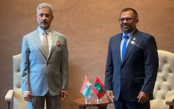 FM Zameer holds official talks with Indian counterpart