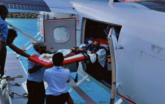 Boy injured in wall collapse transferred to Male' for treatment