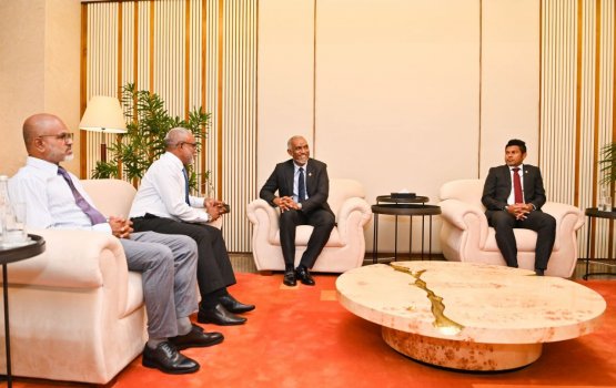 President departs for the 4th International Conference on SIDS