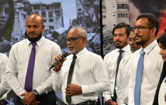 Raees Muizzu akee ilmee dhiraasaa thakuge macha kankamugai goi ninmavaa beyfulheh: Abduraheem