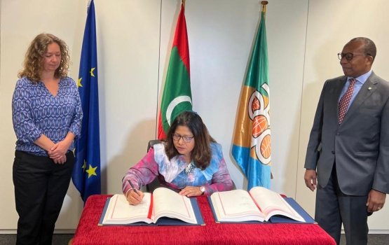 Maldives signs the 