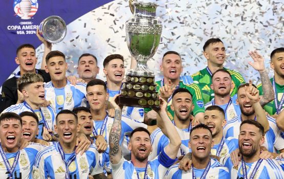 Copa America 2024: Record 16 vana faharah Argentina thashi hodhaifi