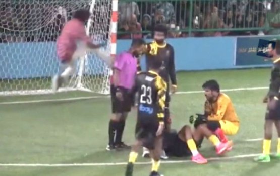 Man arrested for attacking referee of a local football match