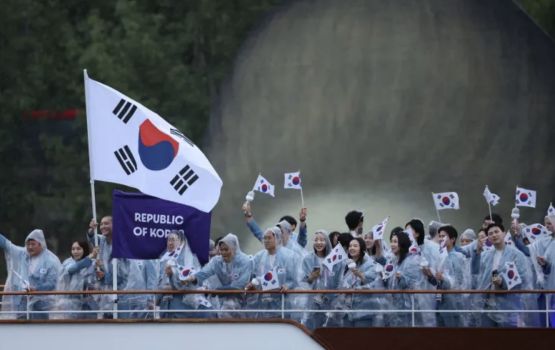 Olympics: South Korea ge team tha'aarafu kurevunee North Korea ge team ge gothugai, ma'aafah edhijje