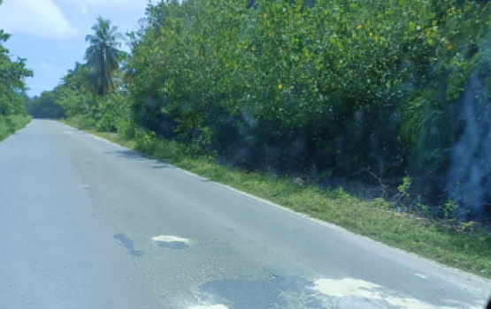 Addu Link Road hadhan ehen bayakaa havaalu kuranee