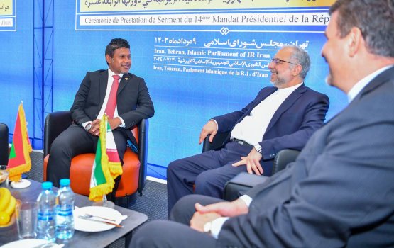 VP arrives in Iran for the Presidential Inauguration 