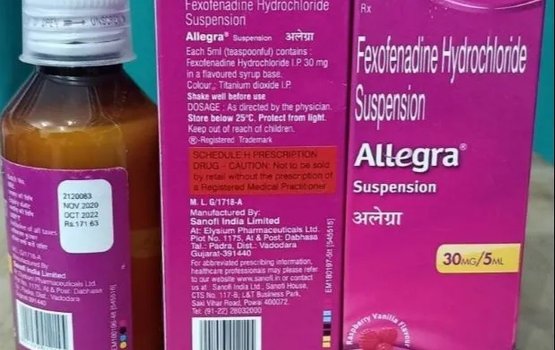 MFDA bans 3 batches of Allegra drug