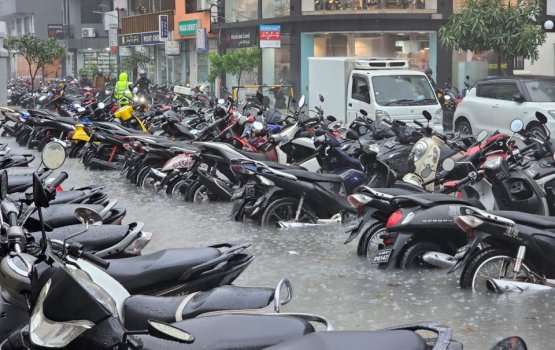 Met Office record 136 mm of rainfall in Male' in 24 hrs