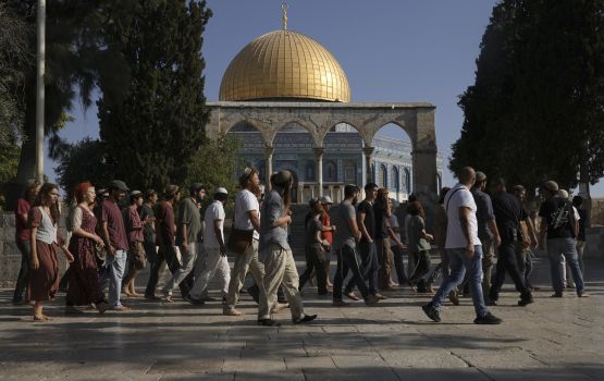 Israel official in Masjidul Aqsa ah vadhegathun Raajje in kuhveri koffi