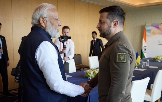 Modi in Ukraine for talks with Zelensky