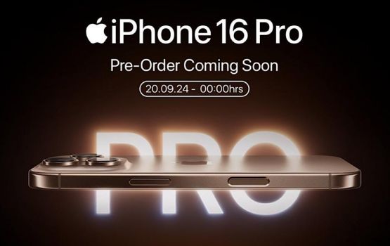 Ooredoo in mi mahu 20 gai iPhone 16 pro ge pre order ah hulhuvaalanee 