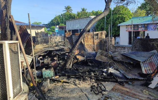 Addu city Maradhoo ge'eh ge gudhanugai rove, gudhanugai huri hurihaa ehche adhaifi