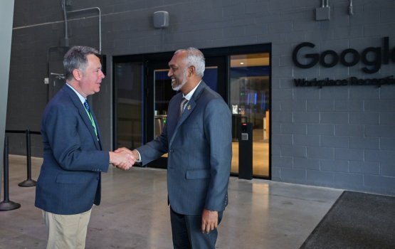 President visits Google Office in New York
