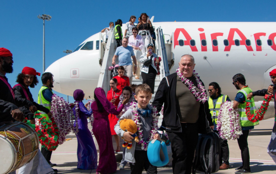 Air Arabia in VIA ah seedhaa dhathuruthah fashaifi