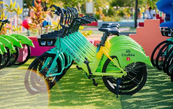 Rajjeyge 6 rasheh gai dhiriulhey kudhinnah BML in 300 bicycle hadhiyaa koffi