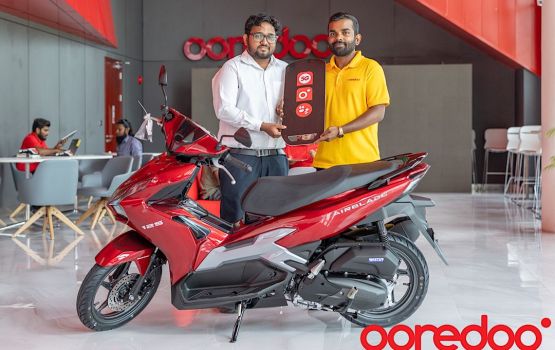 Ooredoo ge cycle promo: Miadhuge naseebuveri akee Imaaz