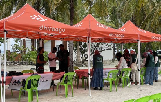 Sihhee mauloomaathaai munifoohi filuvumuge harakaaiythakaaeku maadhama Hulhumale gai health Expo eh 