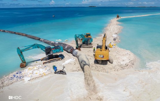 HDC resumes the reclamation work for Rasmale'